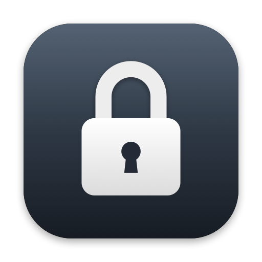 The Lockbench app icon, a white padlock